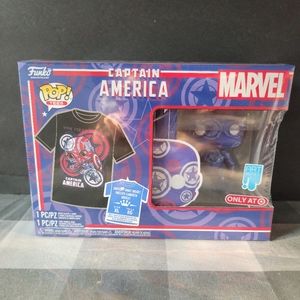 Funko POP! Marvel Patriotic Collection-Artist Captain America *Target exclusive